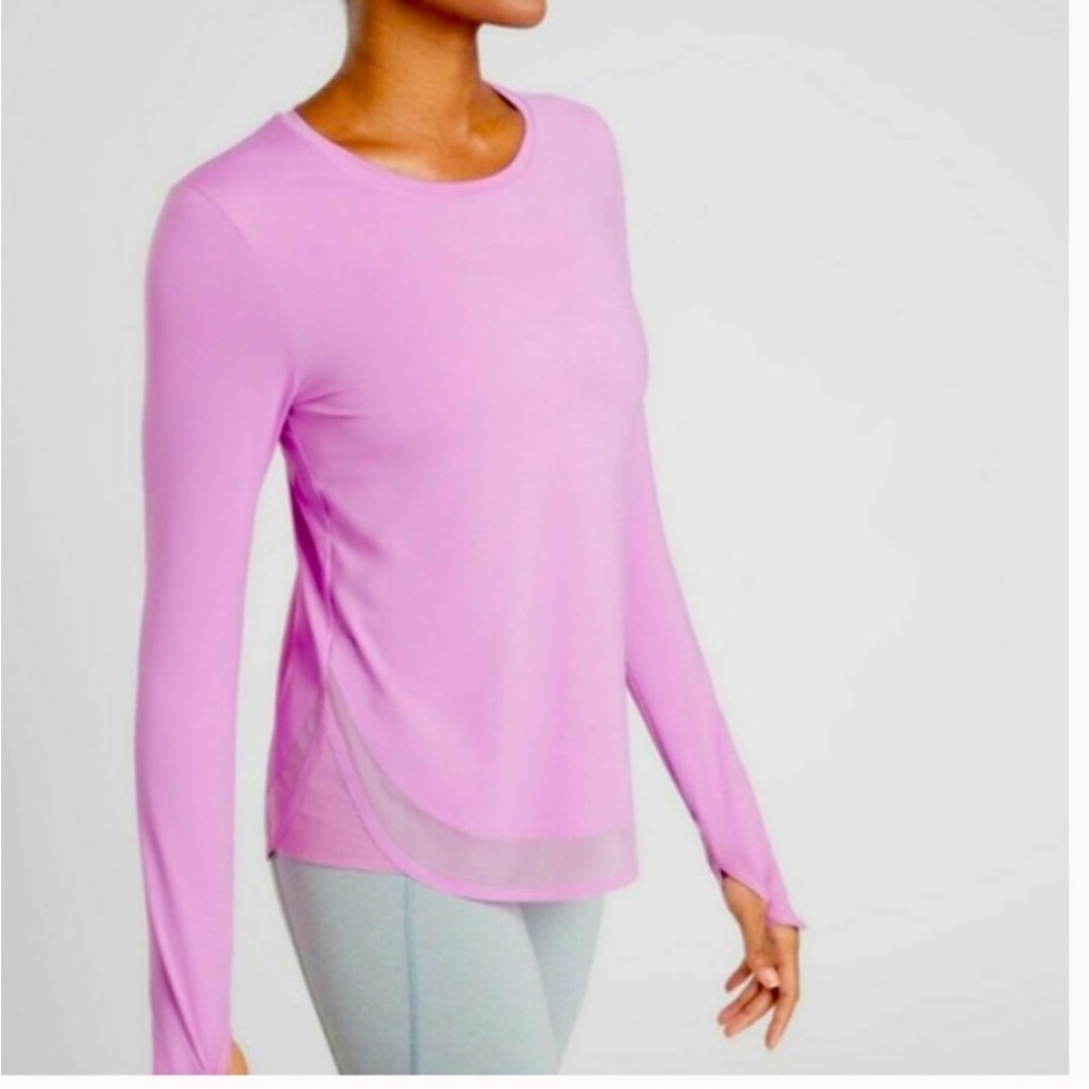 Athleta Pink Long Sleeve
Cadence Top Size S.